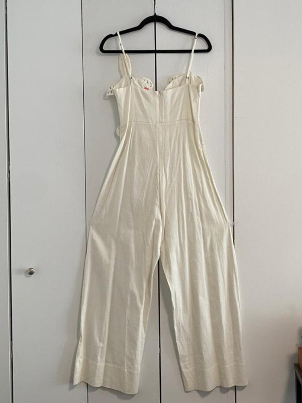 FARM Rio - Ivory Floral Appliqué Jumpsuit (Never Worn) - Picture 6 of 7